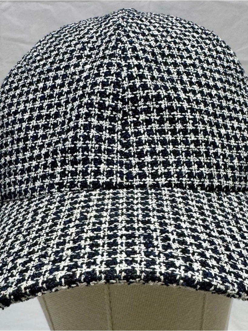 Borsalino 6-Panel Hiker Baseball Hat Cap 59cm (7 3/8) - Made In Italy